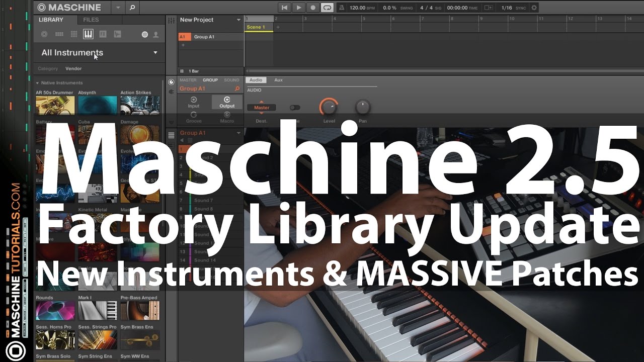 maschine factory library